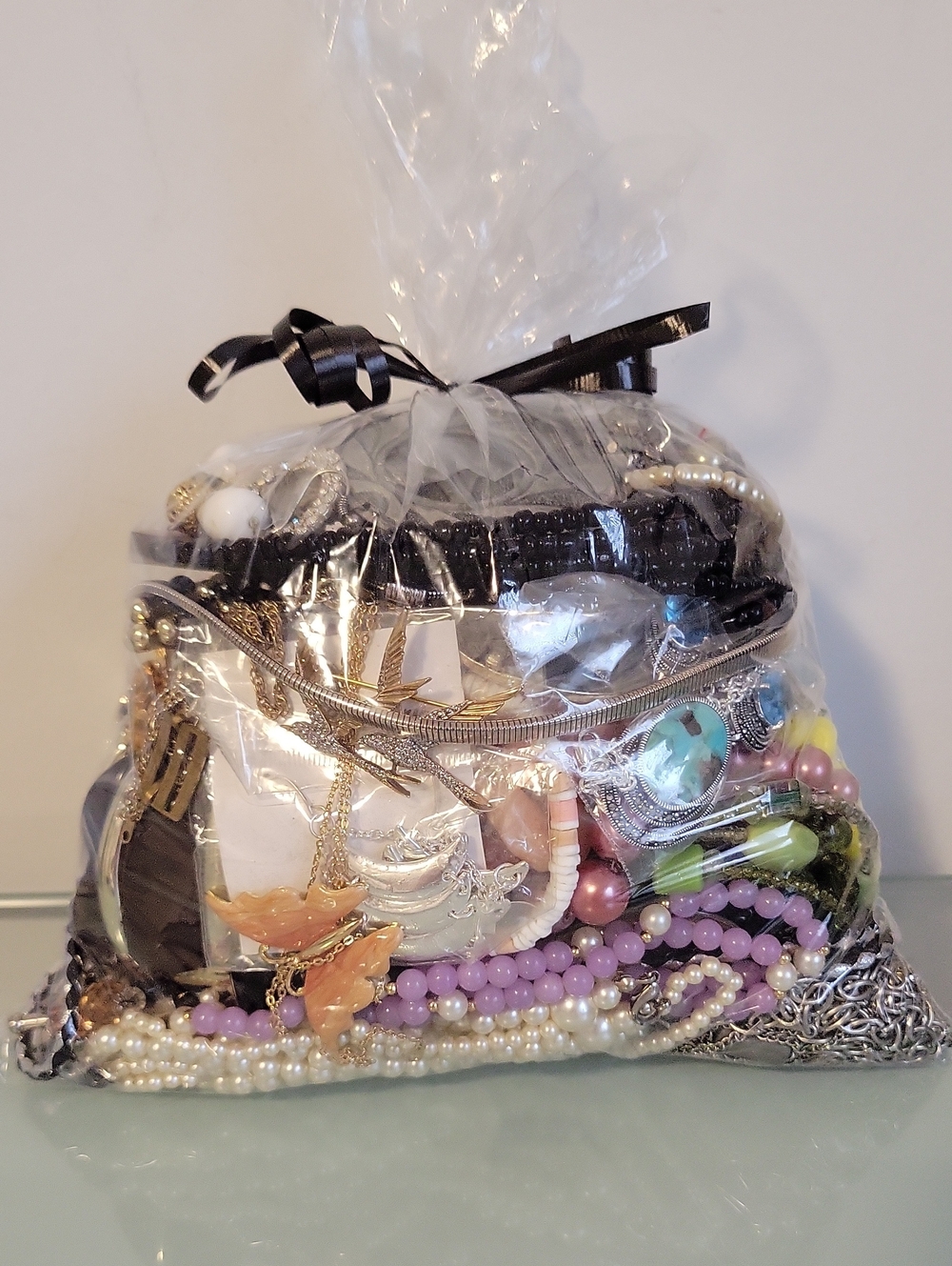 Mixed Mystery Bag Of Costume Jewelry 4lbs